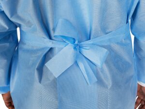 McKesson Nonrated Isolation Gowns, Blue, Extra Large - Image 4
