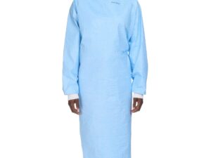 Aero Blue Surgical Gown with Towel, Large - Image 1