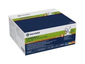 FluidShield? Surgical Mask with Eye Shield - Image 1