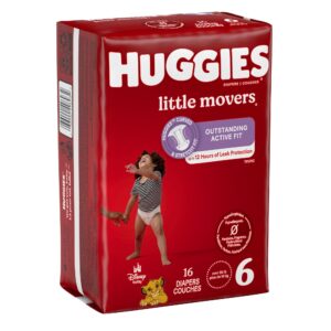 Huggies? Little Movers? Diaper, Size 6 - Image 1