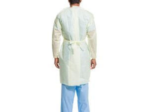 Halyard Basics Tri-Layer AAMI2 Isolation Gown, Extra Large - Image 2