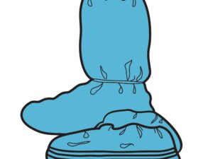 Halyard Hi Guard? Boot Cover, Blue, Extra Large - Image 4