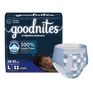 GoodNites? Night Time Underwear, Large for Boys weighing 68 ? 95 lbs. - Image 1