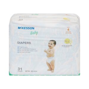 McKesson Baby Diaper, Size 4 for Toddlers weighing 22 ? 31 lbs. - Image 6