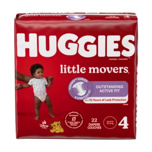 Huggies? Little Movers? Diaper, Size 4 - Image 3