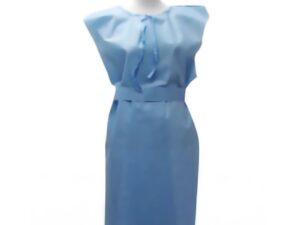 HPK? Patient Exam Gown, Medium, Blue - Image 1