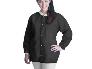 FitMe? Lab Jacket, Black, Medium - Image 2