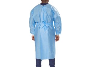 McKesson Nonrated Isolation Gowns, Blue, Extra Large - Image 2