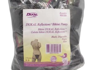 Dukal Reflections? Disposable Bikini Panty, Black - Image 2