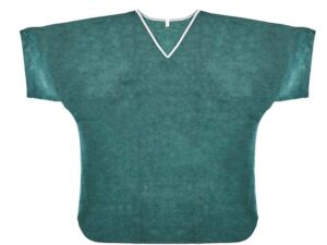 Graham Medical Short Sleeve Scrub Shirt, Green, X-Large - Image 1