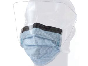 Precept? Fluidgard? Level 3 Surgical Mask with Anti-Fog/Glare Eye Shield - Image 1