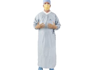 Aero Chrome Surgical Gown with Towel, Large - Image 1