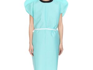 McKesson Patient Exam Gown, One Size Fits Most, Teal - Image 1