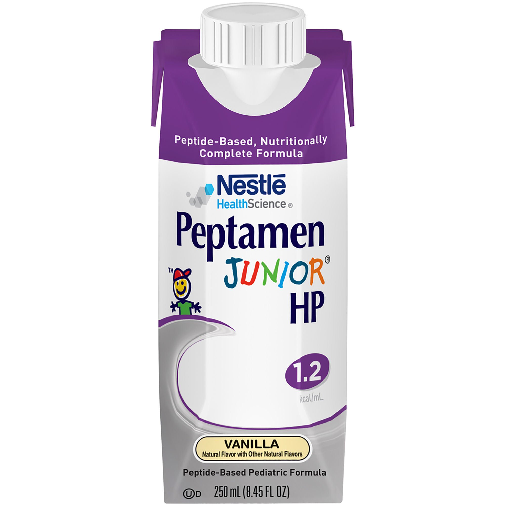 Peptamen Junior? HP Peptide-Based Pediatric Formula, Vanilla, 8.45-ounce carton