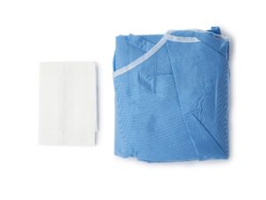 McKesson Nonreinforced Surgical Gown with Towel - Image 4