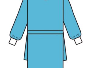 Halyard Protective Procedure Gown with Knit Cuffs - Image 3