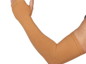 McKesson Protective Skin Sleeve, Arm/Wrist/Hand, Medium, Beige - Image 1