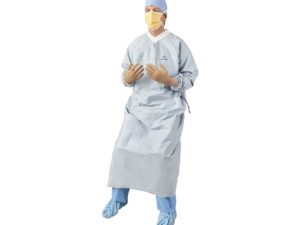 Aero Chrome Surgical Gown with Towel, Large - Image 3