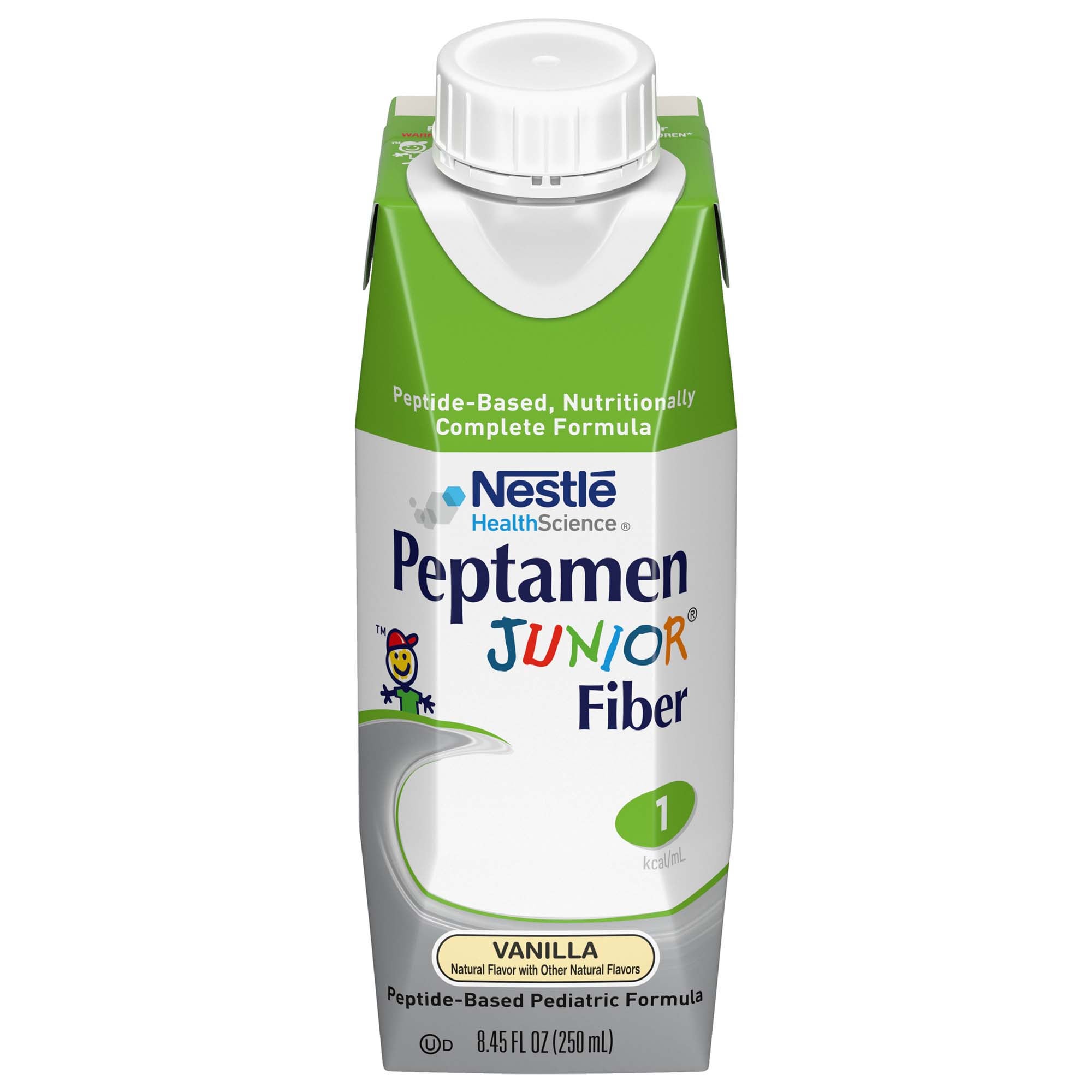Peptamen Junior? Fiber Peptide-Based Complete Nutrition, Vanilla, 8.45-oz.
