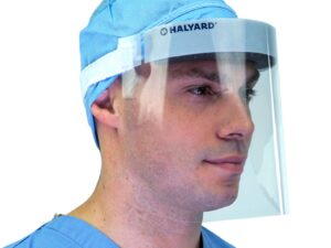 Halyard Face Shield, 3/4 Length - Image 1