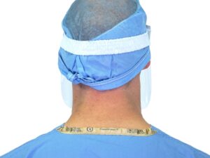 Halyard Face Shield, 3/4 Length - Image 3