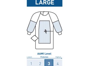 McKesson Fabric Reinforced Surgical Gown with Towel - Image 1