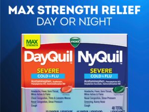 Vicks DayQuil/NyQuil Severe Cold & Flu LiquiCaps - Image 3