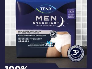 Tena? Men Overnight Extra Coverage Protective Underwear, Heavy Absorbency, L/X-L - Image 7