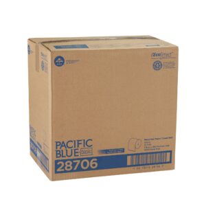 Pacific Blue Basic? White Paper Towel, 7-7/8 Inch x 350 Foot, 12 Rolls per Case - Image 6
