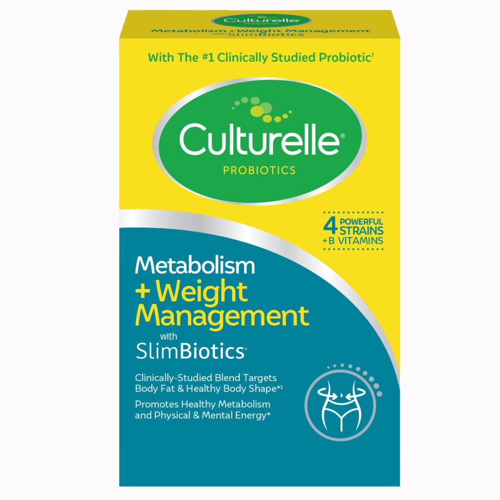 Culturelle? Metabolism + Weight Management with SlimBiotics? Capsules