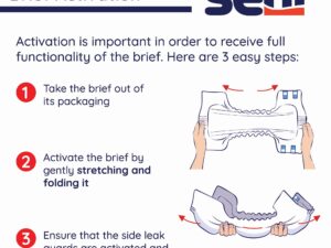 Seni? Classic Plus Moderate to Heavy Absorbency Incontinence Brief, Regular - Image 3