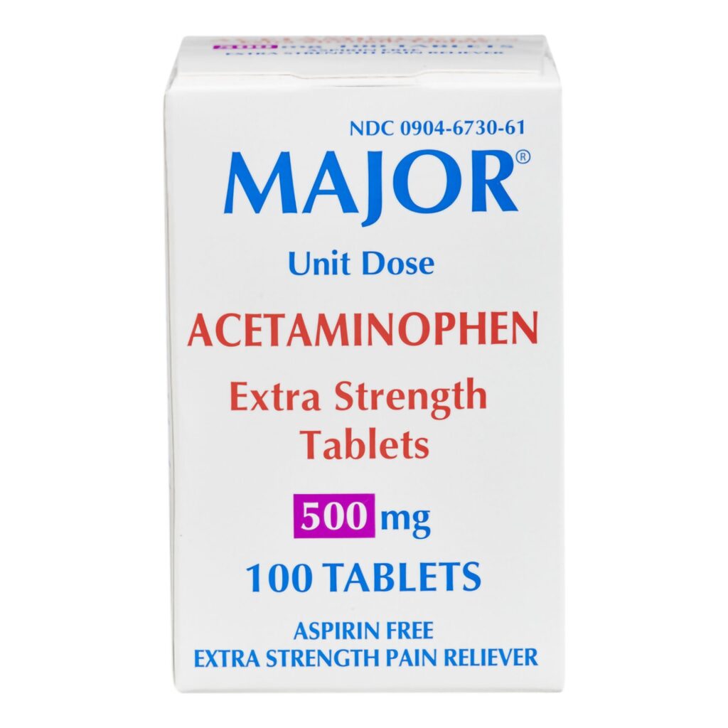 Major? Acetaminophen Pain Relief