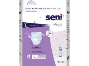 Seni? Active Super Plus Overnight Heavy Absorbent Underwear, Large - Image 1