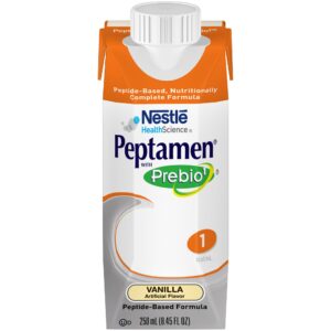 Peptamen® with Prebio 1™ Vanilla Peptide-Based Formula, 250 mL Carton - Image 1