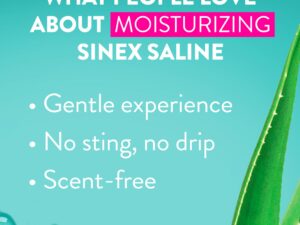 Sinex Saline Ultra Fine Nasal Mist Moisturizing with Aloe - Image 7