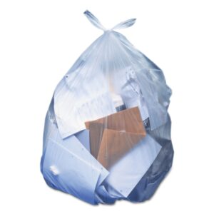 Heritage? Heavy Duty Trash Bag, Clear, 33-gallon Capacity - Image 4
