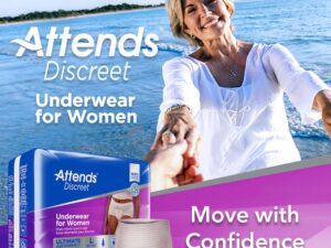 Attends? Discreet Women's Underwear, Level 5, Large - Image 8