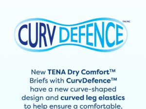 Tena? Dry Comfort? Briefs with Curvdefence?, Medium, 32 ? 44 Inch, Five Drops - Image 7