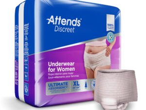 Attends? Discreet Women's Underwear, Level 5, X-Large - Image 1