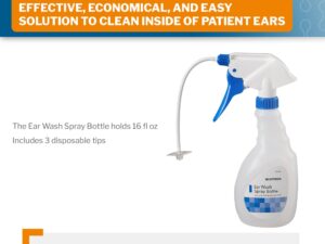 McKesson Ear Wash System with Flexible Tubes and Three Tips - Image 3
