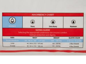 Sure Care? Extra Moderate Absorbency Incontinence Underwear, Small / Medium - Image 5