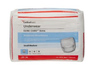 Sure Care? Extra Moderate Absorbency Incontinence Underwear, Small / Medium - Image 3