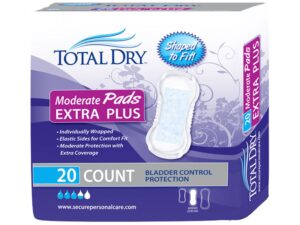 TotalDry? Moderate Extra Bladder Control Pad, 13?-Inch Length - Image 5