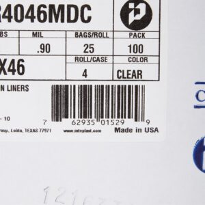 McKesson Extra Heavy Plus Duty Trash Bag, Clear, 45-gallon Capacity - Image 5
