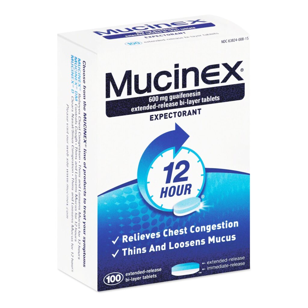 Mucinex? Guaifenesin Cold and Cough Relief