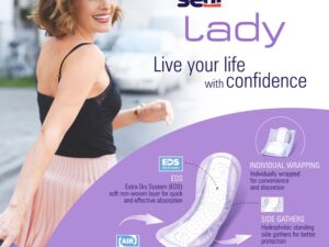 Seni? Lady Ultimate Absorbency Bladder Control Pads, Long - Image 2