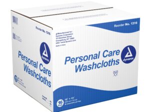 dynarex? Personal Care Washcloth, Disposable, 12 x 13 Inch - Image 3
