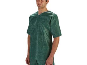 Disposable Scrub Pants, Dark Green, 3X Large - Image 1
