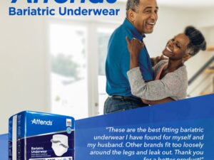 Attends? Bariatric Ultimate Absorbent Underwear, 3X-Large - Image 9