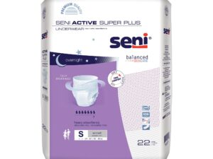 Seni? Active Super Plus Overnight Heavy Absorbent Underwear, Small - Image 1
